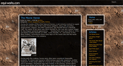 Desktop Screenshot of equi-works.com